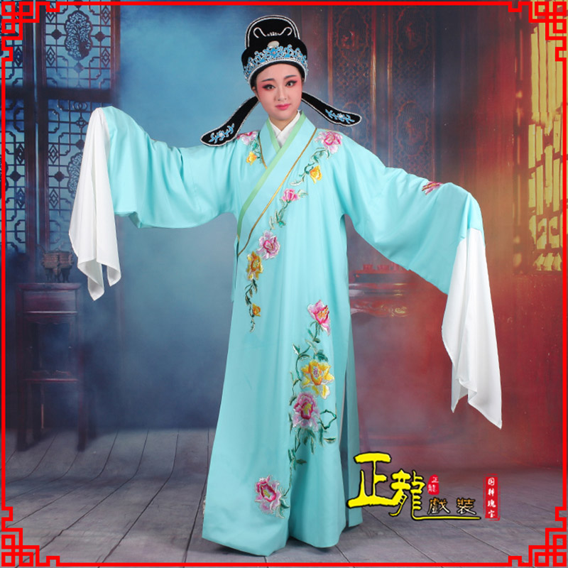 桐庐梁祝小生褶子道袍 吴素英版小生衣