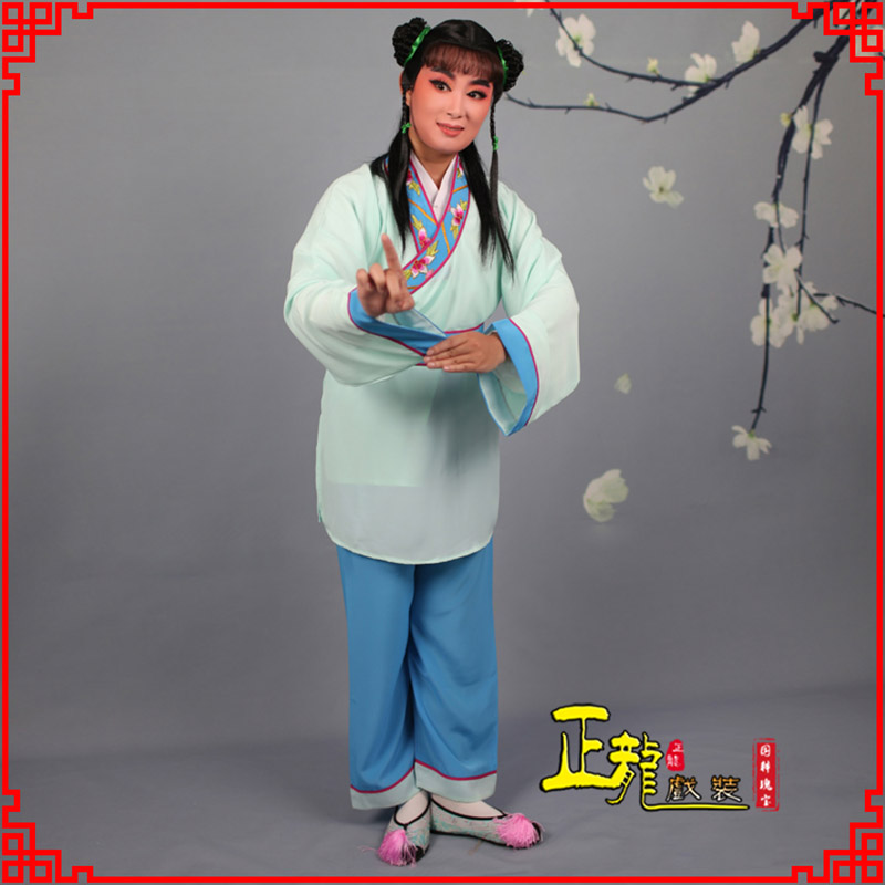 桐庐歌仔戏童生小孩影视银心四九服 书童衣