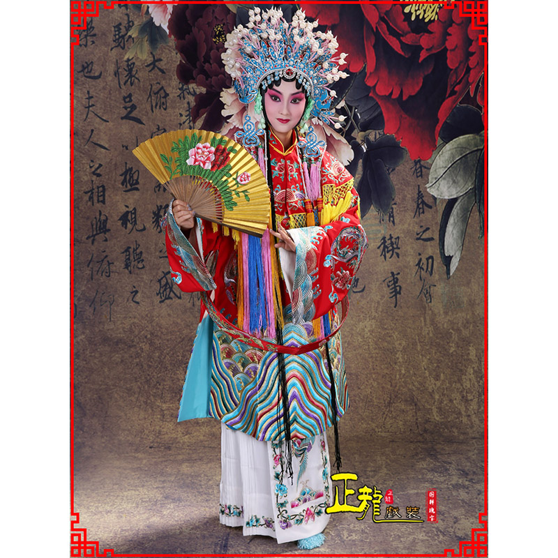 桐庐凤袍杨贵妃贵妃醉酒 软绉团凤女蟒