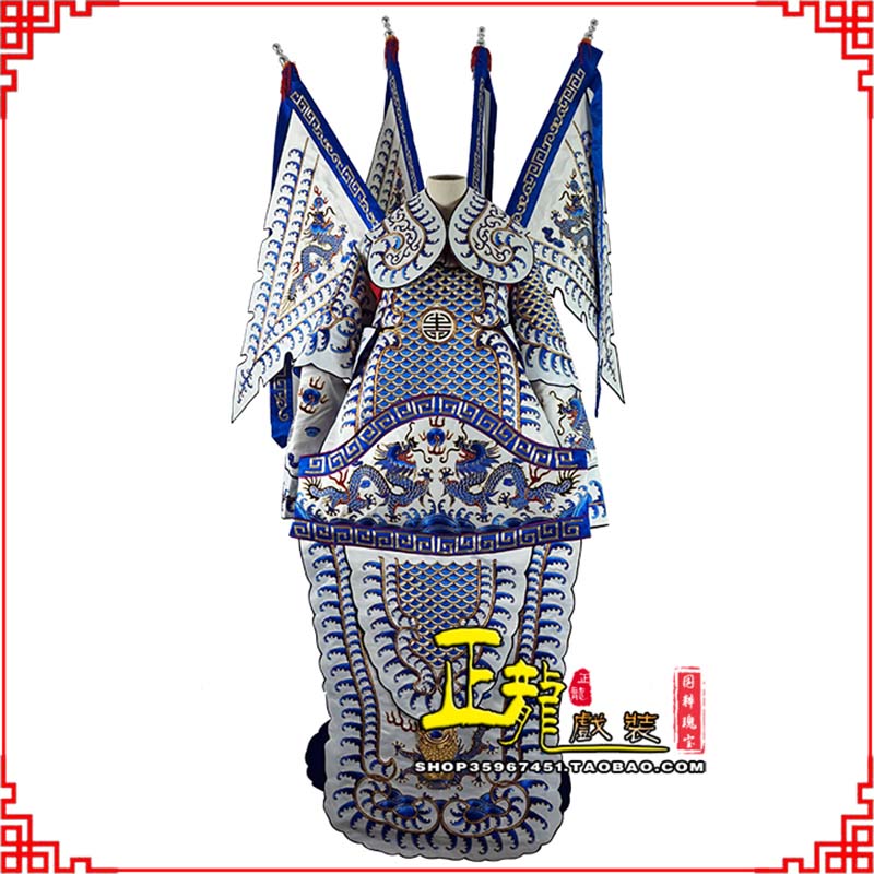桐庐武生武将大靠祥龙勾金